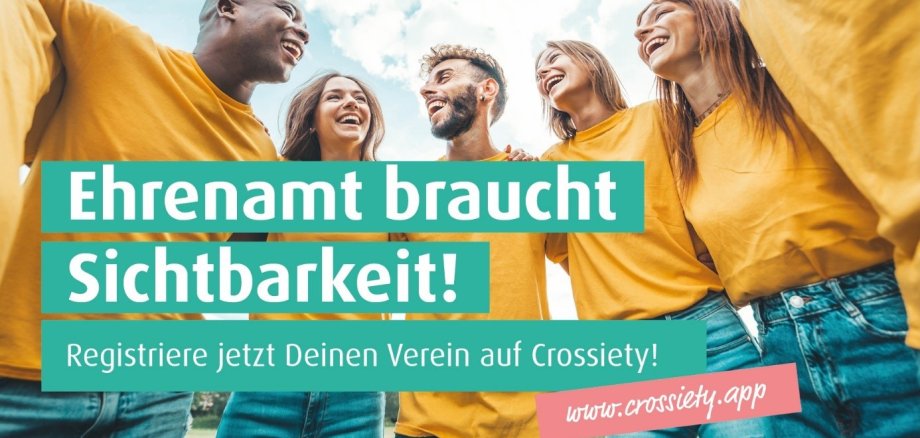 Foto der Crossiety-App zum Thema Ehrenamt