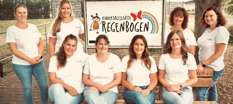 Das Team der Kita Regenbogen Großenlüder