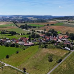 Blick auf Eichenau